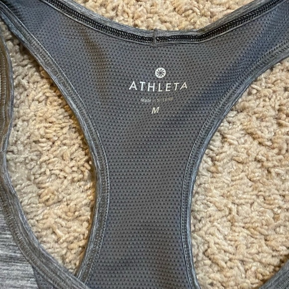ATHLETA Razor Back Gray Tank size M - Picture 8 of 8